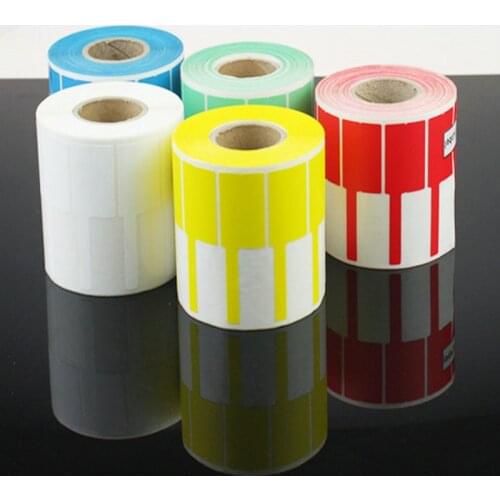 High Quality Network Cable Sticker 70x24mm 500 Stickers P Shape Many Color For Choice Waterproof Tearproof Oilproof