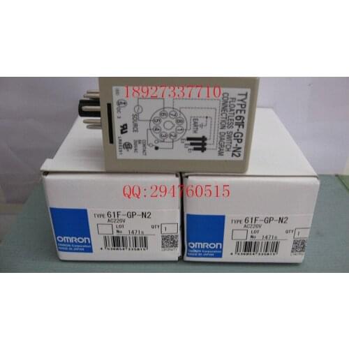 [ZOB] Supply of new original omron Omron level switch 61F-GP-N2 AC220V AC24V