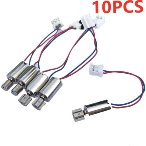 10PCS 610 miniature hollow cup vibration motor 3.7V 4.2V Massage stick cylindrical motor Beauty instrument electric toothbrush