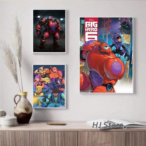 Disney Cartoon Moive Big White Canvas Paintings Animal Anime Posters and Prints Wall Art Picture for Living Room Home Decoration