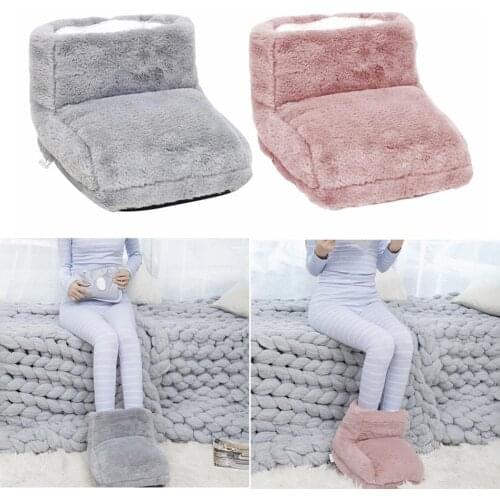 Electric Foot Warmer Heater USB Charging Power Saving Warm Foot Cover Feet Heating Pads for Home Bedroom Sleeping