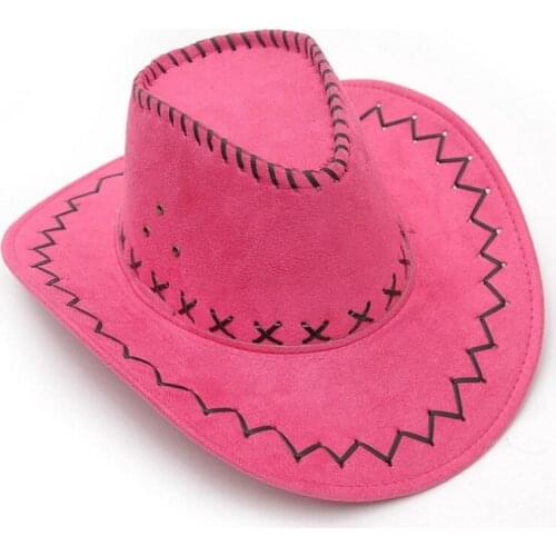 Western cowboy hat chicken suede leather rider hat unisex outdoor climbing hat riding hat mens big brimmed hat beach hat