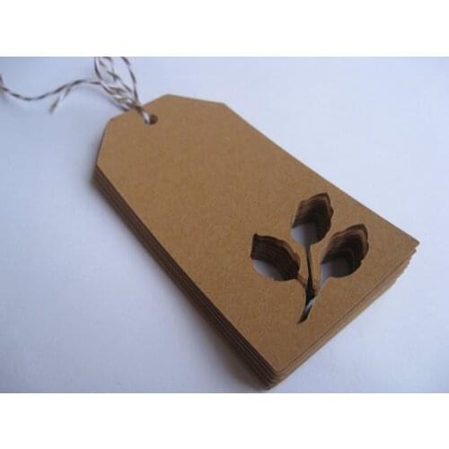 Leaf khaki favor tags Rustic wedding wish tree present tag bridal BABY SHOWER Birthday Blank Cards lable Scrapbook