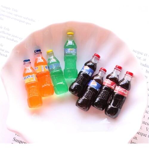 5/10Pcs Mini Soda Bottle For BJD Dolls Pretend Play Toy Decoration Doll Accessory