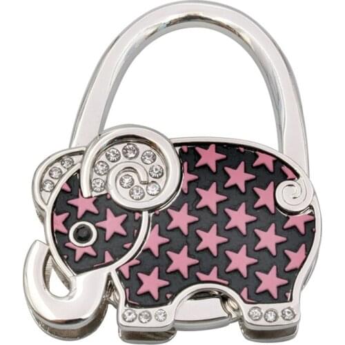 Fashion Handbag Hook Elephant Purse Holder Desk Anti-Slip Tote Bag Hanger Wedding Birthday Party Favor And Gift lin2405