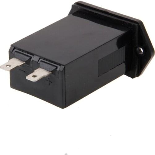 New DC10V-80V Generator Sealed Hour Meter Counter For Boats Trucks Tractors Cars D7YA