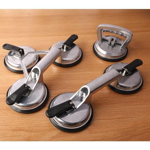 Glass sucker strong sucker tiled floor assistant tool heavy-duty single-double-three-jaw Aluminum alloy handling tools
