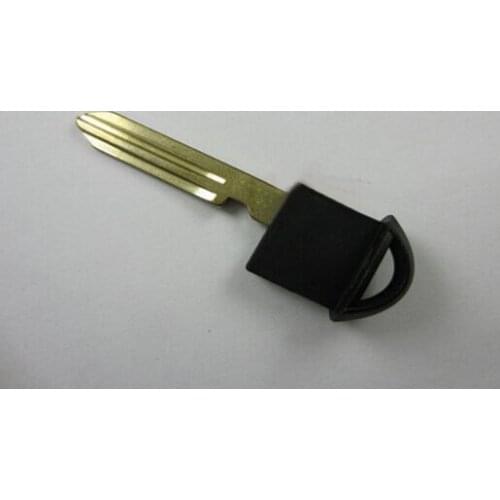 Blank Emergency Insert Key Blade For Nissan Smart key Card (Black plastic head)