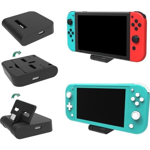 Adjustable USB Type-C Charging Stand Quickly Charger for NS Switch Lite Console For Nintend Switch Dock Station Charger Stand