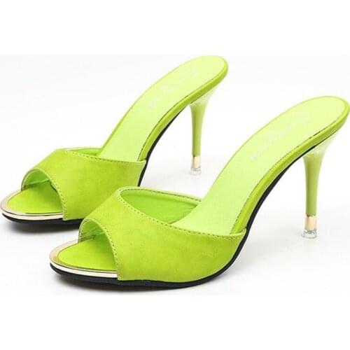 High-heeled Women Sandals 2019 Summer New Solid Color Ladies Sandals Fashion Casual Women Shoes High Heels Shoes Women