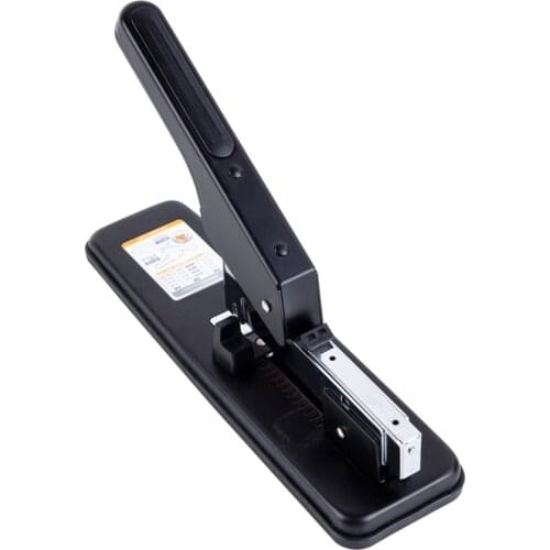 Heavy Duty Stapler, 100 Sheet High Capacity, Durable Office Desk Staplers, Alignment Guide, Commercial Desktop Stapler for Home