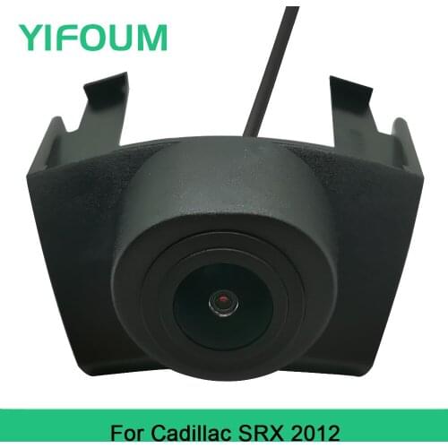 YIFOUM HD CCD Car Front View Parking Night Vision Positive Waterproof Logo Camera For Cadillac SRX 2012