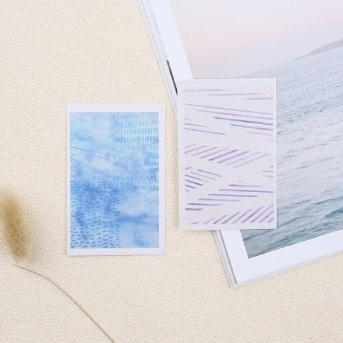 5.2*8cm 27pcs Mini Card mood color design Scrapbooking Craft Paper card DIY gift Decoration card message card