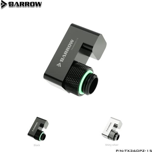 Barrow TX360PZ-15 G-1/4 Rotate Offset Adjust Fitting