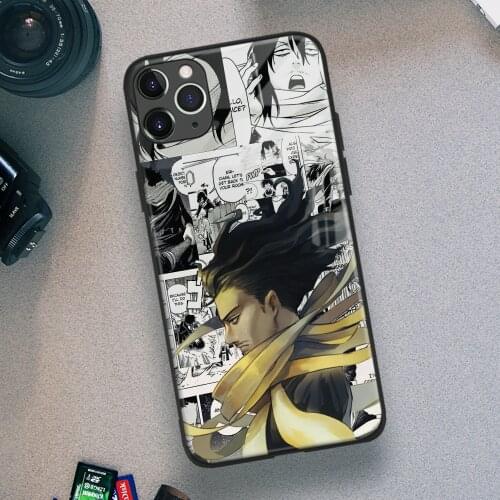 Shota Aizawa My Hero Academia Anime Soft TPU Glass Phone Case for IPhone SE 6s 7 8 Plus X Xr Xs 11 12 Mini Pro Max Samsung Redmi