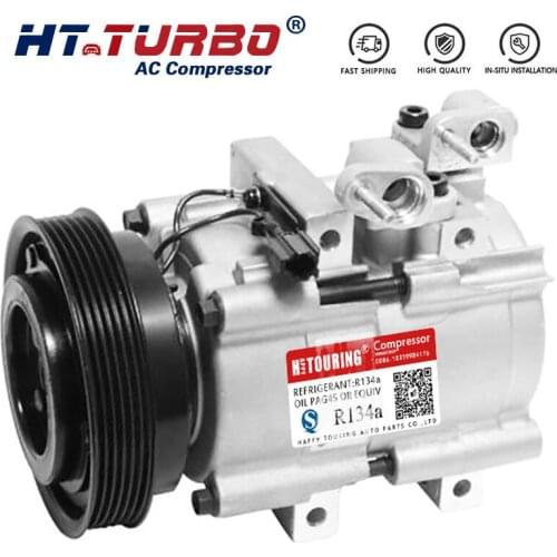 For 97701-26350 9770126350 CO 10921C 57198 6512202 HS18 Auto AC Compressor For Hyundai Santa Fe V6 3.5L DOHC 2003 2004 2005 2006