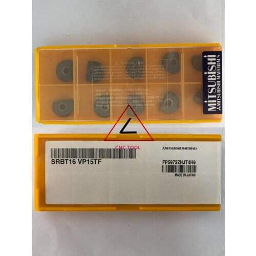 SRBT16 VP15TF 10pcs original Mitsubishi milling insert DIAEDGE