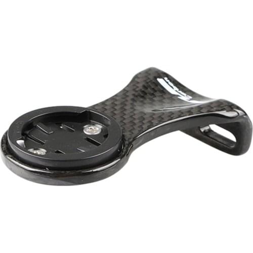 GUB Carbon Fiber Bicycle Computer Mount Bike Stem Extender Handlebar Torch Holder Cycling Camera Mount For Garmin Bryton Cateye