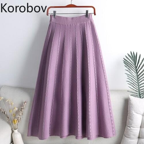 Женские трикотажные юбки KOROBOV China At AliExpress