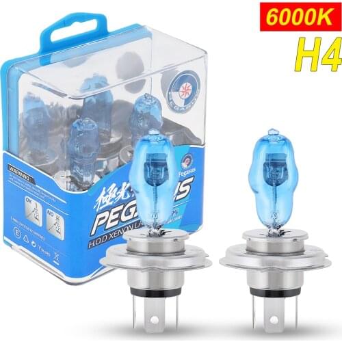 Movflax Xenon Bulbs H4 (P43t)