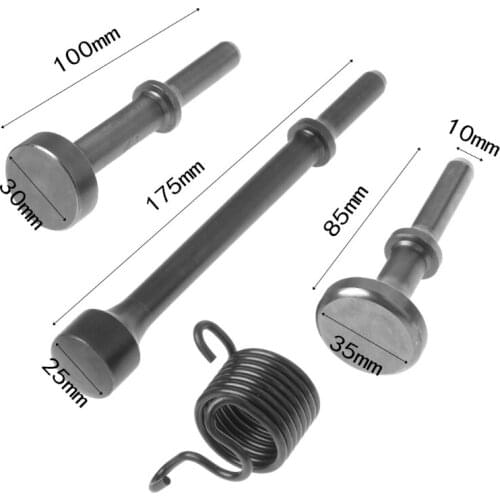 2021 New 1 sets Smoothing Pneumatic Air Hammer Durable Bits Long Bit Tool and Spring Tire Repair