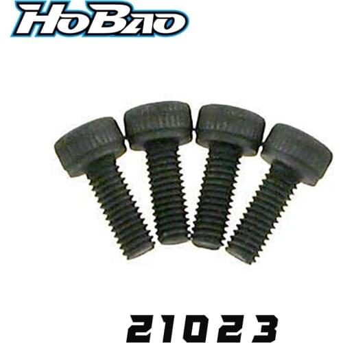 Original OFNA/HOBAO RACING 21023 Rear Cover Screw - M3x8, 4pcs For HYPER 21 Engine/MAC 21 Engine
