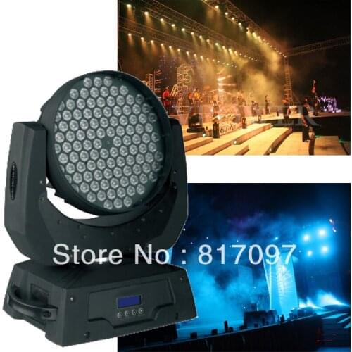 Recien Llegado 108X3W LED Cabeza Movil Wash 15 DMX Espectaculo Luz Sonido Etapa Iluminacion Envio Gratis Impuesto No Incluido
