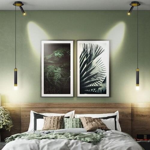 Modern Led Bedside Pendant Lighting Adjustable Living Room Reading Lamp Nordic Long Hanging Spotlight Light Fixture Luminaire