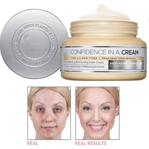 Super Face Cream IT Cosmetics Confidence In A Cream Moisturizer Hydrating Transforming Moisturizing Full Size CC BB Cream