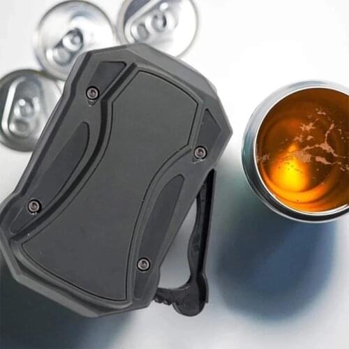 HOT SALE Universal Can Opener Kitchen Bar Tool Opener Go Swing Drink Opener Topless Manual Can Opener Bottle Openers Beer Opener
