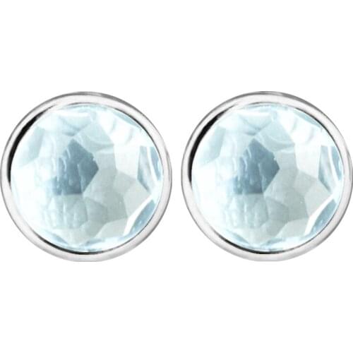 2017 March Droplets Silver Earrings 100% 925 Sterling Silver Jewelry DIY Women Jewelry 09E080-3