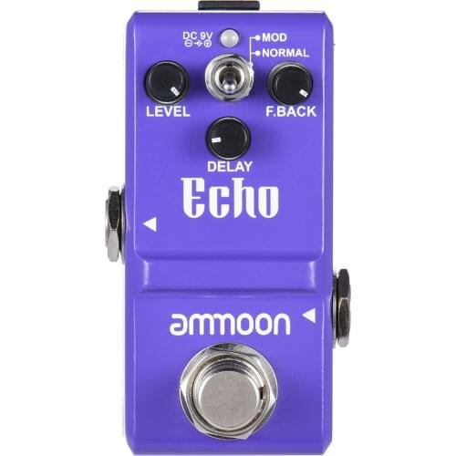 Ammoon Nano Series Delay Guitar Effect Pedal True Bypass Aluminum Alloy Body guitar pedal guitar accessories guitar parts