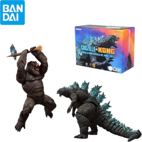 Bandai Godzilla Vs. King Kong 16Cm Movable Figure King of Monsters Collection Boy Toy Gift Worth Collecting