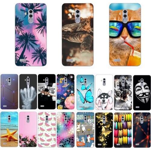 For BQ-5517L Twin Pro Case 5.5'' Fashion Silicone Soft TPU Funda for BQ 5517L Twin Pro case Phone Cover for BQ5517L case Coque