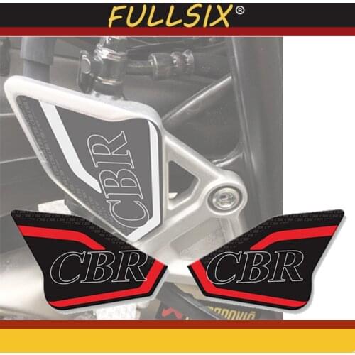 For CB650R CBR650R Pedal Side Sticker CB 650R 2019 2020 Motorcycle 3D Crash Pad Cover Protector Stickers