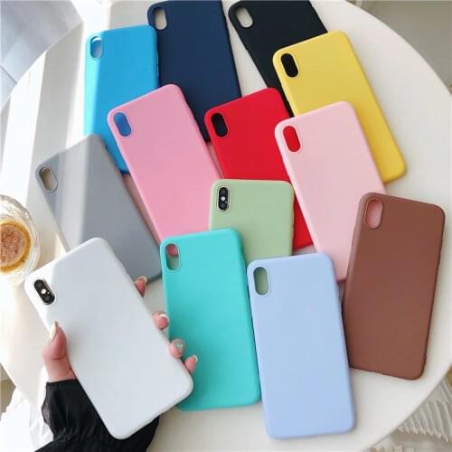 Matte Case For OPPO Realme 3 Pro X C2 5 K3 K5 Reno2 A11X XT Soft TPU Cover Mobile Phone Bags
