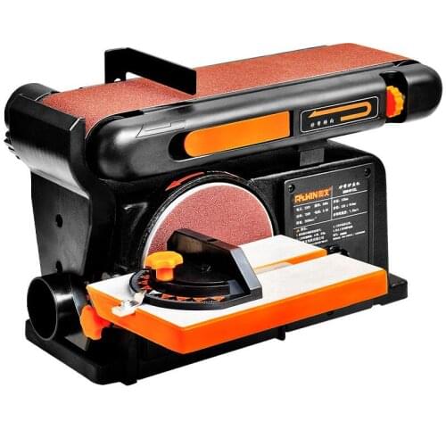 Multifunctional belt machine, desktop woodworking sandpaper machine, polishing machine, grinding machine, small knife grinder