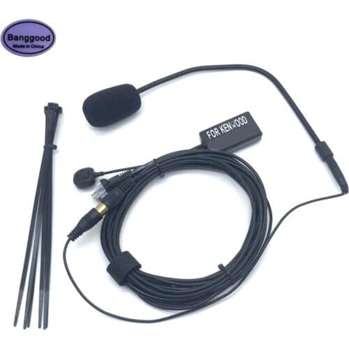 Set Finger PTT 6 Pin Hands-free Microphone Speaker for Kenwood TM-261A TM461A TM-471A TK-630 730 760 768G Car Mobile Radio