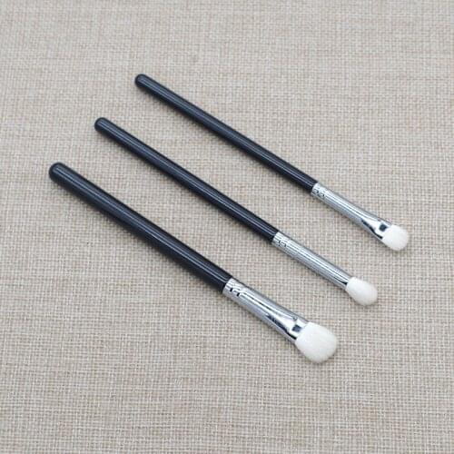 Professional Handmade Makeup Brushes Kit Soft Saikoho Goat Hair 3pcs Simple Eye Shadow Blending Brush Black Make Up Brush Set