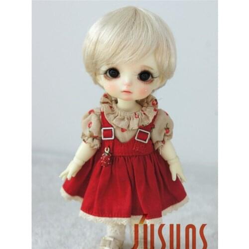 D28053 1/8 fashion doll wigs size 5-6 inch Enfant Short BJD wigs Synthetic Mohair doll accessories