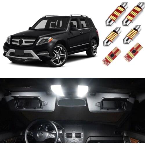 Canbus Led Interior Light Kit For Mercedes Benz M ML GL GLK GLA Class W163 W164 W166 X164 X166 X204 X156 Dome Map Trunk Lamp