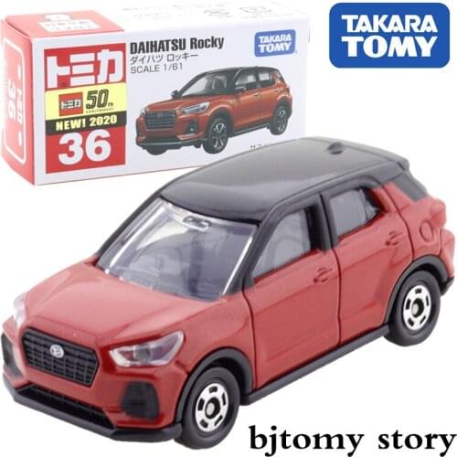Takara Tomy Tomica No.36 Daihatsu Rocky Scale 1 : 61 Car Hot Pop Kids Toys Motor Vehicle Diecast Metal Model