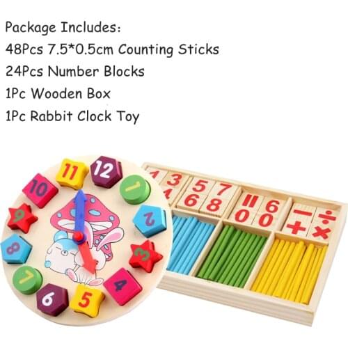 VIP link of counting sticks box and rubbit clock For drop shipping