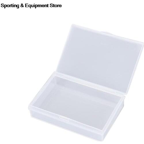 2pcs 9.5x 6.4x2.2cm Transparent Plastic Boxes Playing Cards Container Storage Case Packing Poker Game Card Box For Pokers