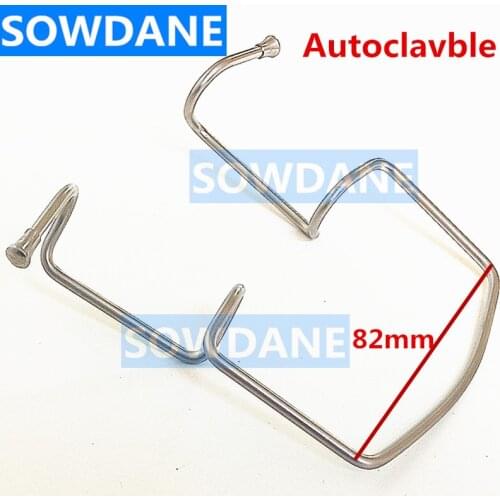 Dental Retractor Mouth Gag Full Mouth Retractor Oral Care Mouth Opener Stainless Steel Medium Size