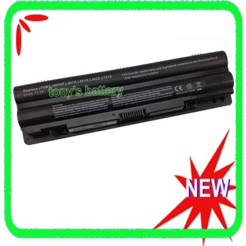6Cell Battery For Dell XPS L401x L501x L502X L701x L702X XPS 14 XPS 15 XPS 17 WHXY3 JWPHF J70W7 312-1123