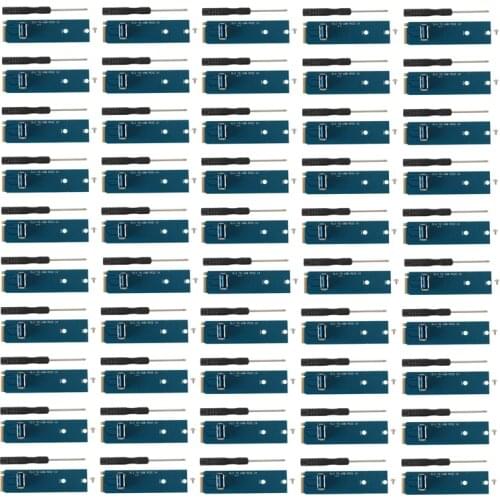 AU42 -NGFF M.2 To USB 3.0 Card Adapter M2 M Key To USB3.0 To PCI-E 1X Mining Adapter Card