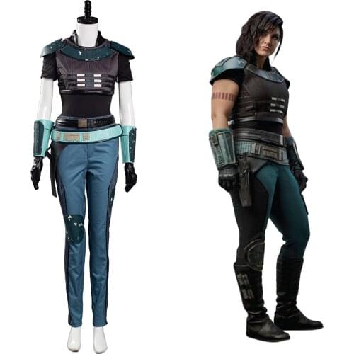 Mandalorian Cara Dune Cosplay Costumes Women Uniform Outfit Halloween Carnival undefined women clothing Christmas gift for girl