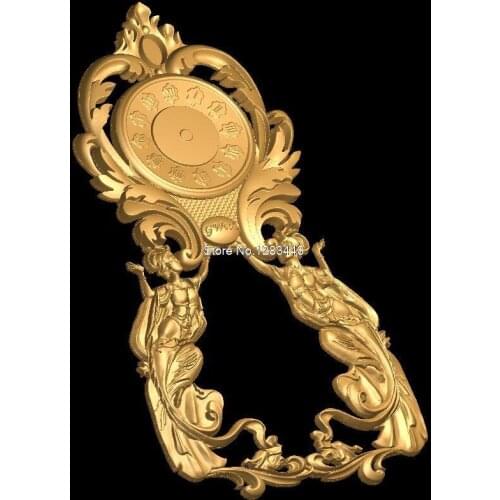 Clock_15 3D model relief figure STL format 3d model relief for cnc in STL file format