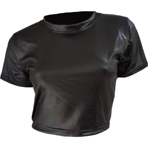 CRYUPE Women's Cropped T-shirts